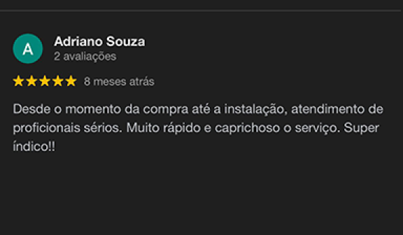 Depoimentos - Granfixtar Portões Automáticos